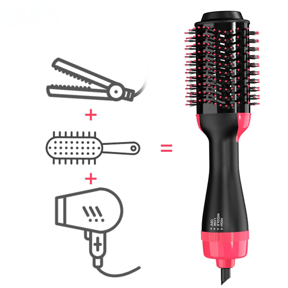 Brosse à cheveux - fleur de rêve