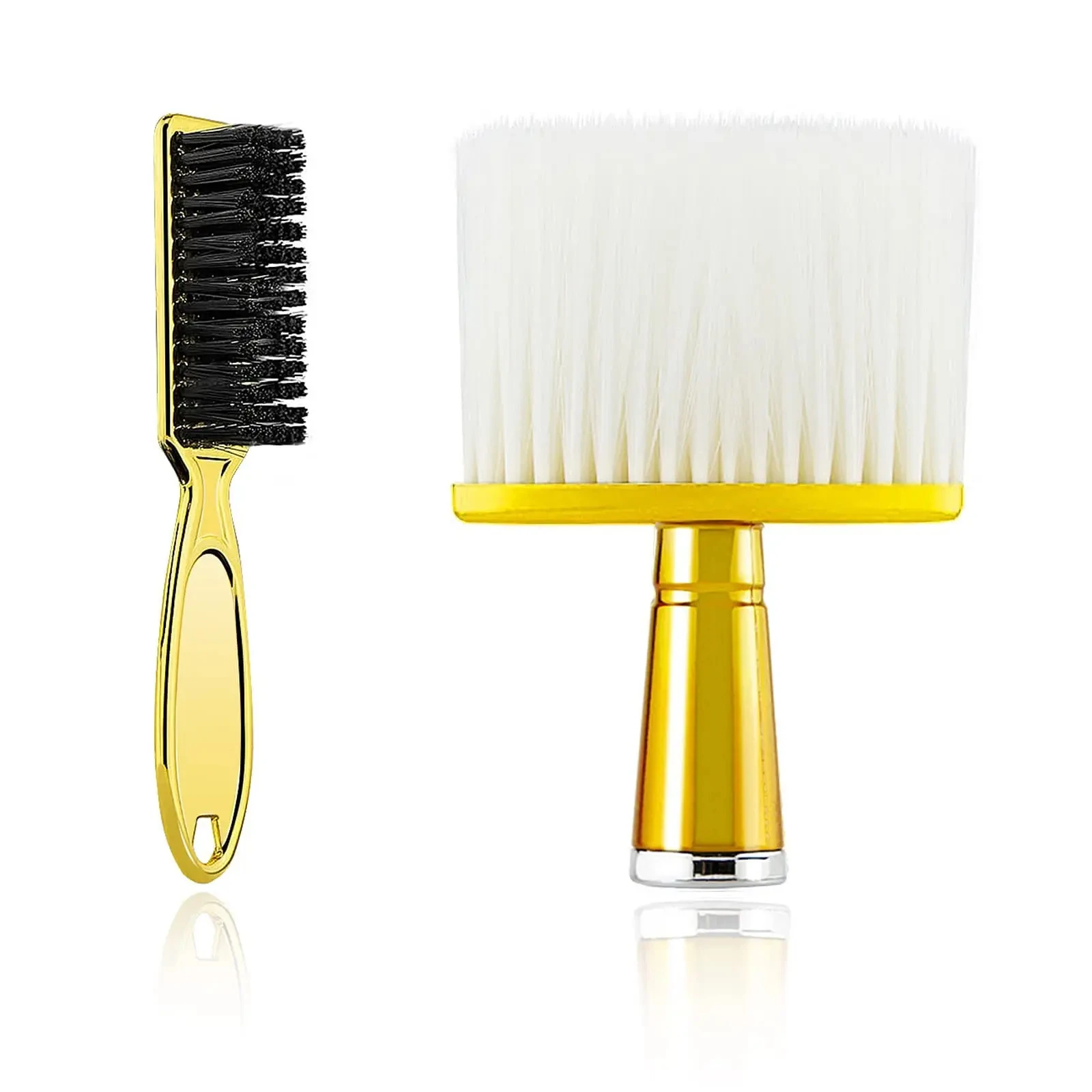 Brosse à cheveux - orchidée d'or