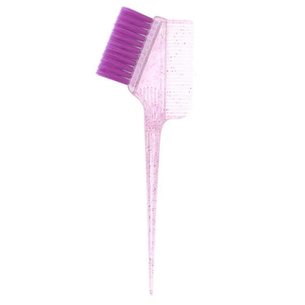 Brosse à cheveux - fleur de violet